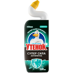 Чистящее средство Туалетный утенок Суперсила Антипятна 500 мл