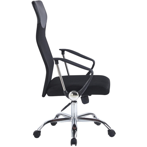 Кресло офисное SITUP MIX 740 (FLAY) BLАСК CHROME (сетка Black / Black)
