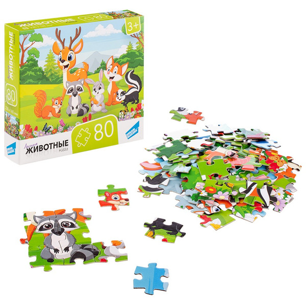 Пазлы DREAM MAKERS Животные RI8010C
