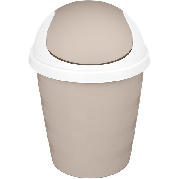 Контейнер для мусора IDILAND Rambai 221303427/01 (бежевый)