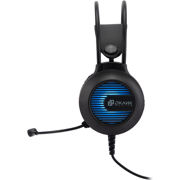 Наушники с микрофоном Oklick HS-L300G (черный)