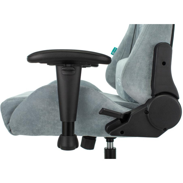 Кресло игровое Zombie VIKING KNIGHT Fabric Light-28 (1372998) серо-голубой