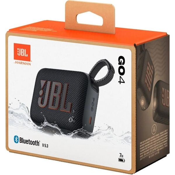 Беспроводная колонка JBL Go 4 (черный)