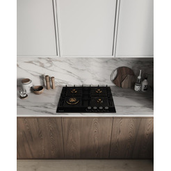 Варочная панель Weissgauff HGG 6445 BL Volcano Burner