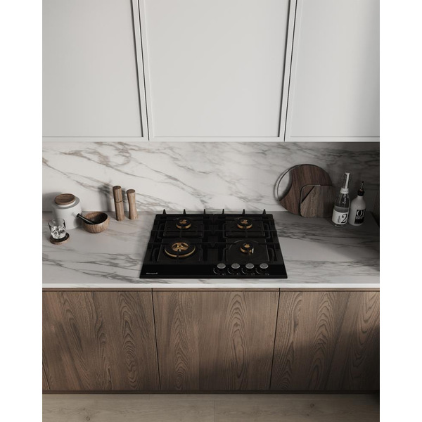 Варочная панель Weissgauff HGG 6445 BL Volcano Burner