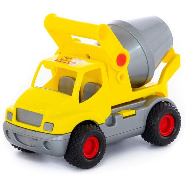Автомобиль-бетоновоз Полесье 0797 КонсТрак (жёлтый)
