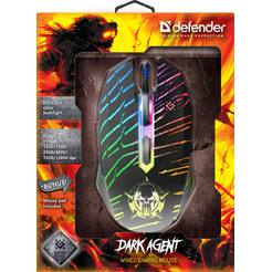 Игровая мышь Defender Dark Agent GM-590L