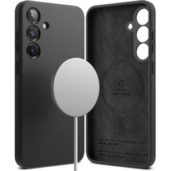 Чехол Ringke SILICONE MAGNETIC для Galaxy S25 Plus BLACK