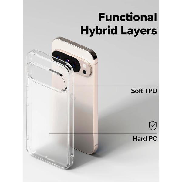 Чехол Ringke FUSION для Pixel 10 / 10 Pro MATTE CLEAR