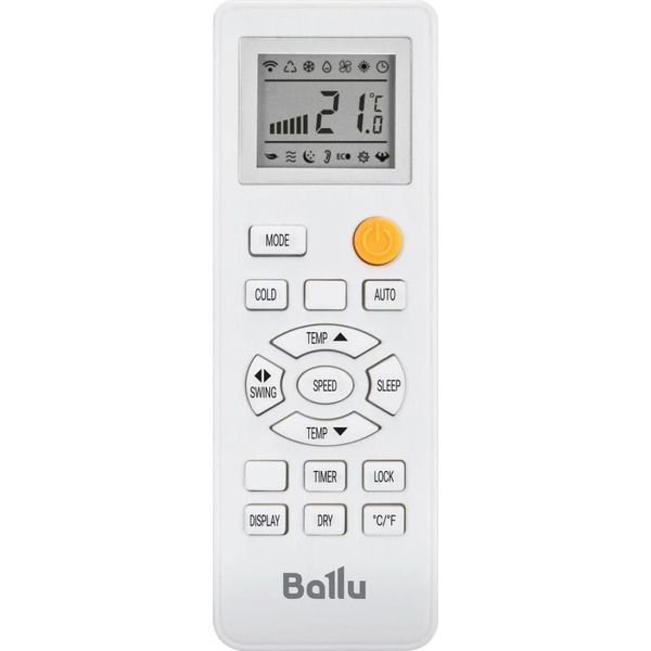 Мобильный кондиционер Ballu Eclipse BPAC-07 EPW/N6 white