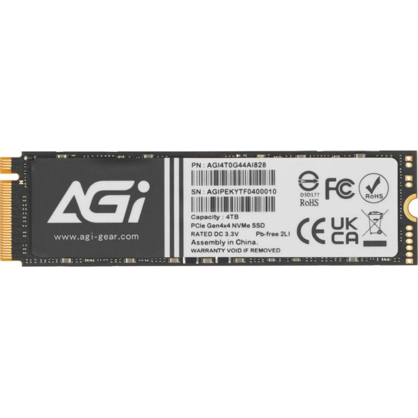 Накопитель SSD AGi AGI4T0G44AI828-CB