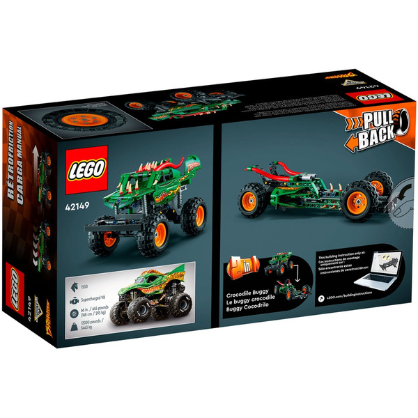 Конструктор LEGO Technic 42149 Монстр Джем Дракон