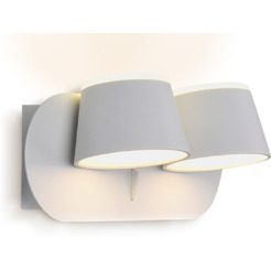 Настенный светодиодный светильник Ambrella Light FW171/2 WH/S