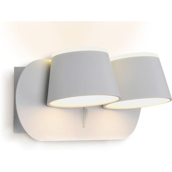 Настенный светодиодный светильник Ambrella Light FW171/2 WH/S