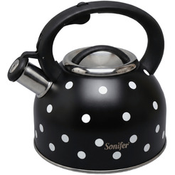 Чайник со свистком Sonifer SF-2519 (черный)