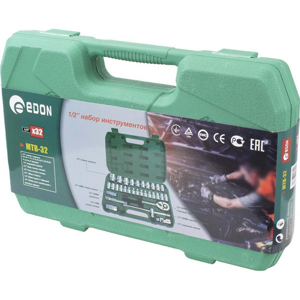 Набор инструмента ½ дюйма EDON MTB-32