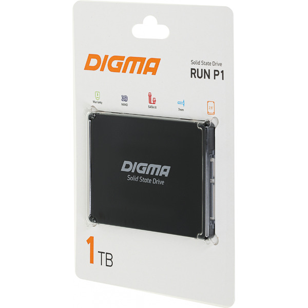 SSD Digma Run P1 1TB DGSR2001TP13T