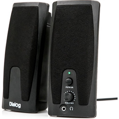 Акустические колонки DIALOG AC-21UP Black