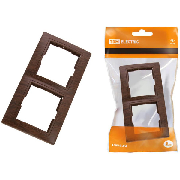 Рамка TDM Electric Таймыр ЭКО SQ1814-0326 (бук)