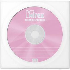 Диск MIREX DVD+RW в бум. конв.