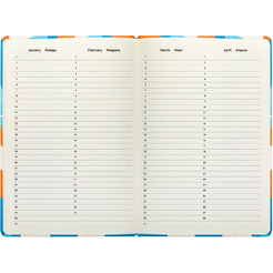 Ежедневник Deli CN148 (зеленый)