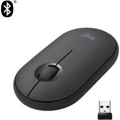 Мышь Logitech M350 Pebble (L910-005718) графит