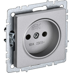 Розетка IEK Brite РС10-1-0-БрА