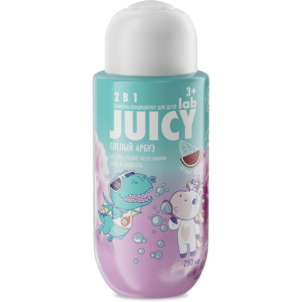 Шампунь-кондиционер SPLAT Juicy Lab 2в1 Арбуз 250 мл