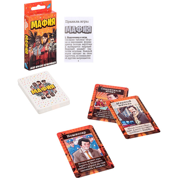 Настольная игра Dream Makers Мафия. Cards 2415C