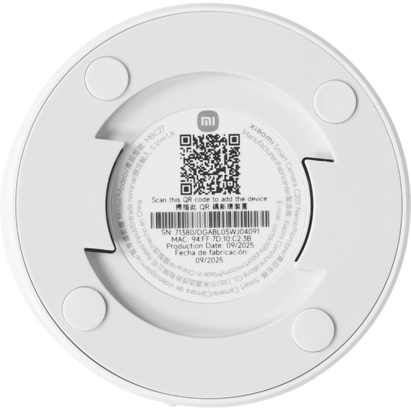 IP-камера Xiaomi Smart Camera C201 BHR08NBGL