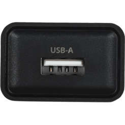 Сетевое зарядное Buro BUWA1 (черный)