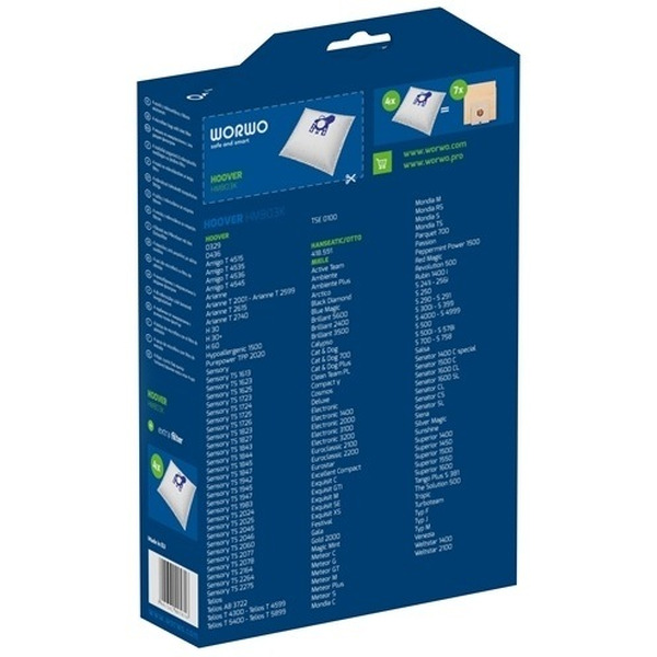 Комплект одноразовых мешков Worwo HMB03K