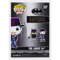 Фигурка Funko POP! Heroes DC Batman 1989 Joker w/Hat w/Chase (47709)