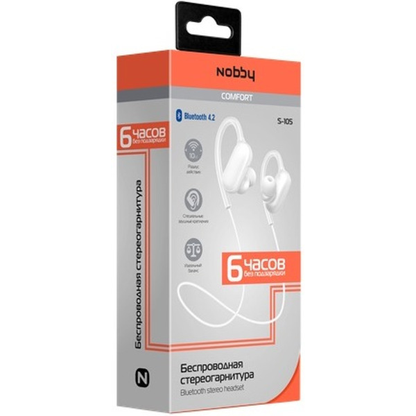 Наушники Nobby Comfort S-105 (NBC-BH-42-78)