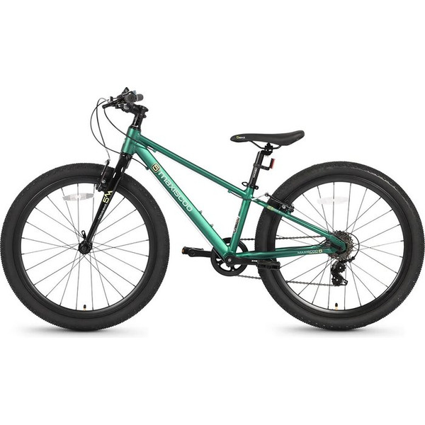 Велосипед детский Maxiscoo 5BIKE 24'' M Зеленый Матовый (2026) MSC-M5-2421