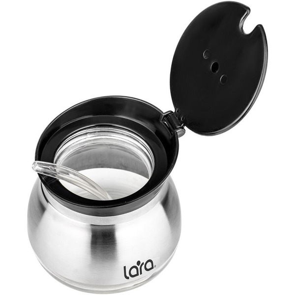 Сахарница LARA LR08-34 (черный)