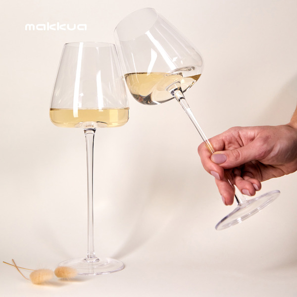 Набор бокалов для вина Makkua MW600 Wine series Crystal Elegance White