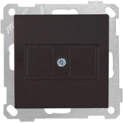 Заглушка Mutlusan 2100-121-0284 черный мат (21 серия)