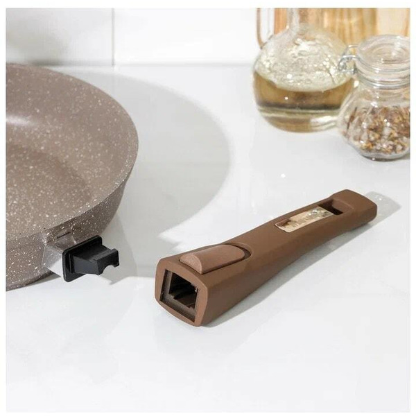 Сковорода Мечта Гранит M22806 (коричневый)