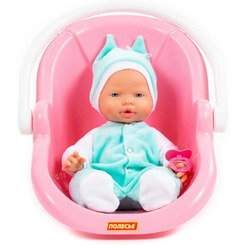 Пупс Полесье Веселый с соской и переноской 86761