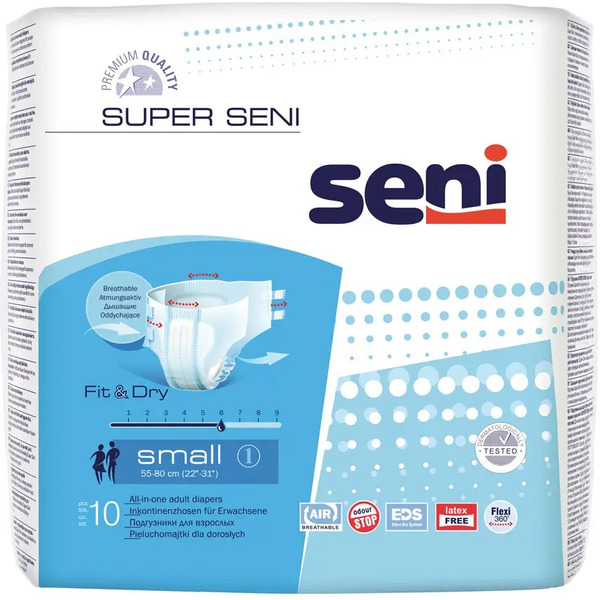 Подгузники для взрослых Seni Super Small (10 шт)