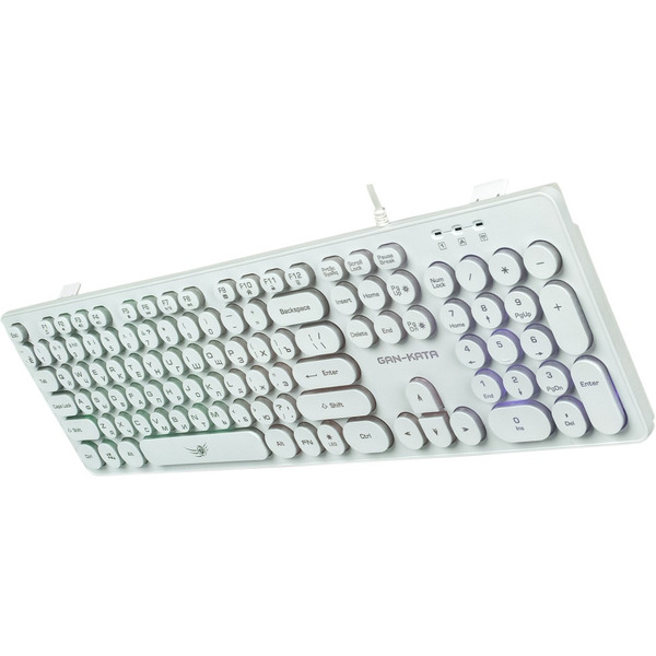 Клавиатура Dialog Gan-Kata KGK-16U (белый)