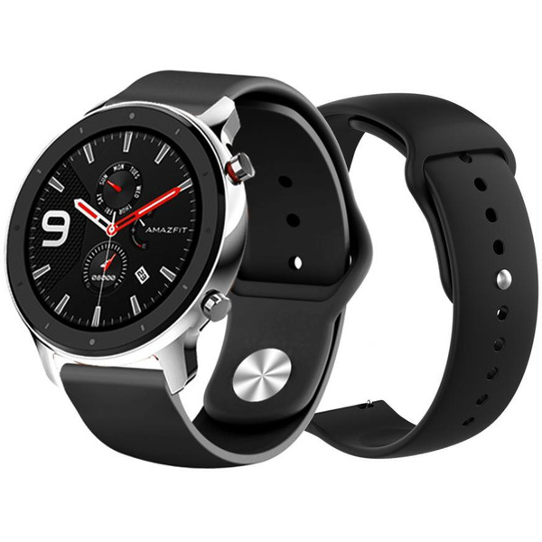 Ремешок Bingo Button для Amazfit GTR 47mm Черный