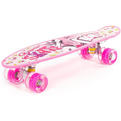 Доска роликовая Полесье 89618 56 см (малиновый)