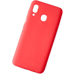 Бампер Bingo Matt TPU для SAMSUNG Galaxy A30 Красный