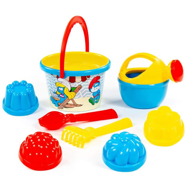 Набор игрушек для песочницы Полесье Смурфики-5 №3 65292