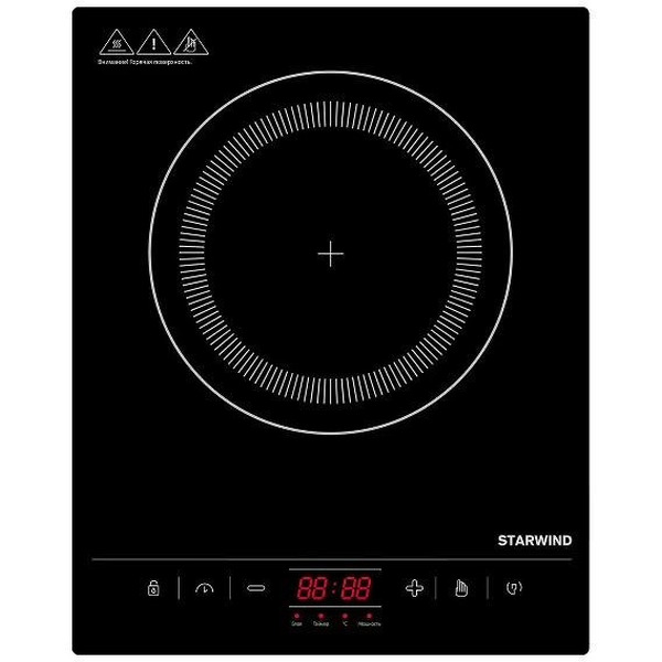 Плита индукционная настольная Starwind STI-1002 черный