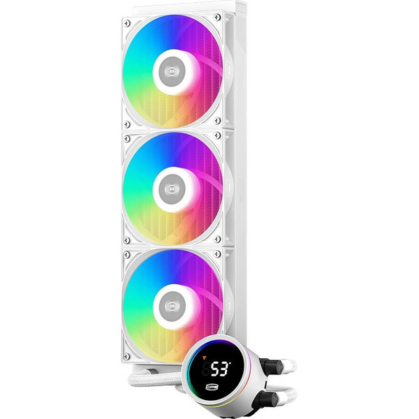 Система водяного охлаждения PcCooler DA360 Pro Digital ARGB (DA360PRO-WHAWXL-GL)
