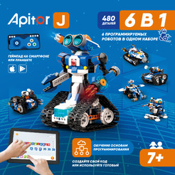 Конструктор Apitor Robot J 6 в 1