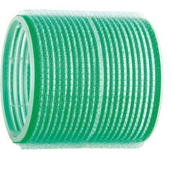 Бигуди-липучки DEWAL R-VTR16 (6 шт, зеленый)